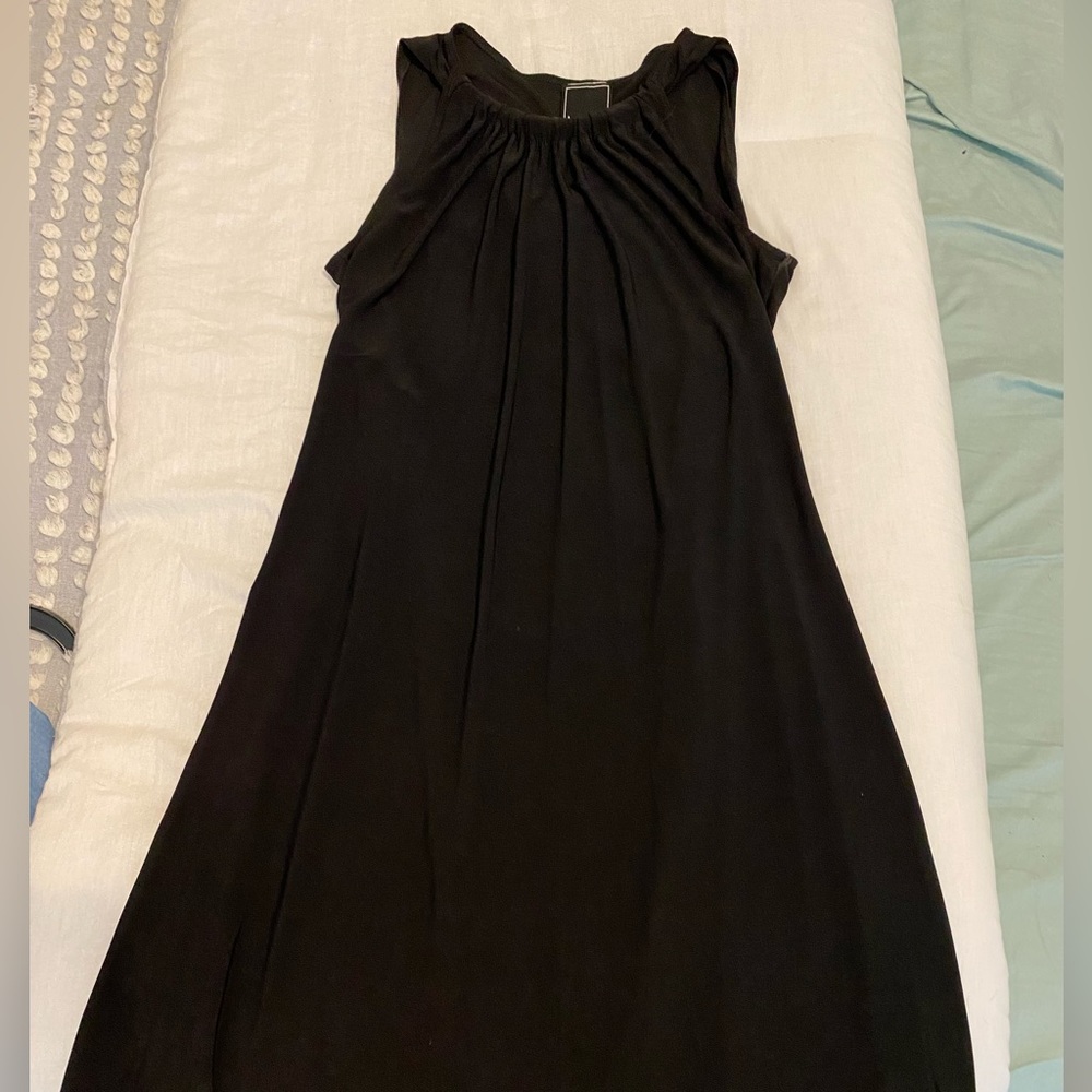 Black formal midi